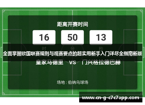全面掌握欧国联赛规则与观赛要点的超实用新手入门详尽全指南新版