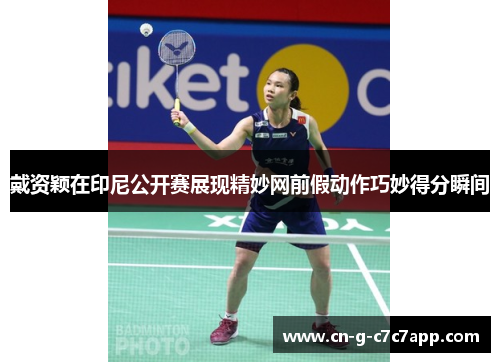 戴资颖在印尼公开赛展现精妙网前假动作巧妙得分瞬间